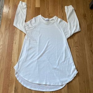 Jenny Boston cream size XL lightweight waffle tunic